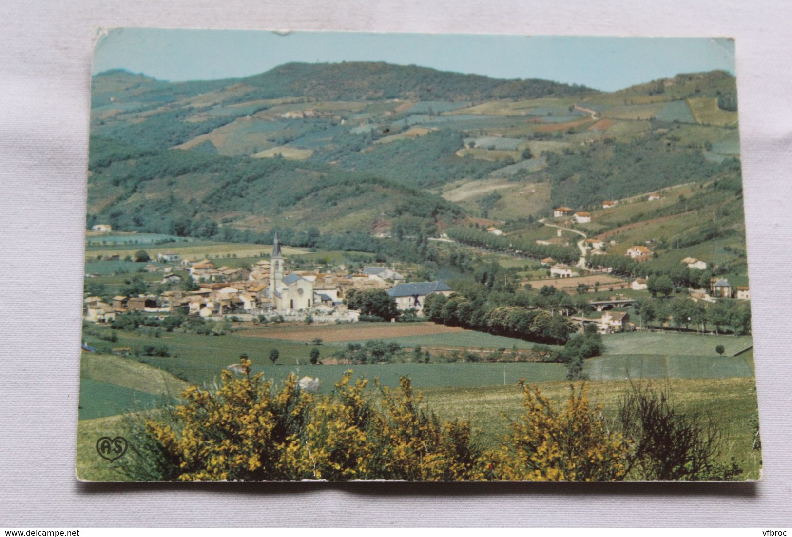 Cpm, Vabres L'Abbaye, Vue Générale, Aveyron 12 - Vabres