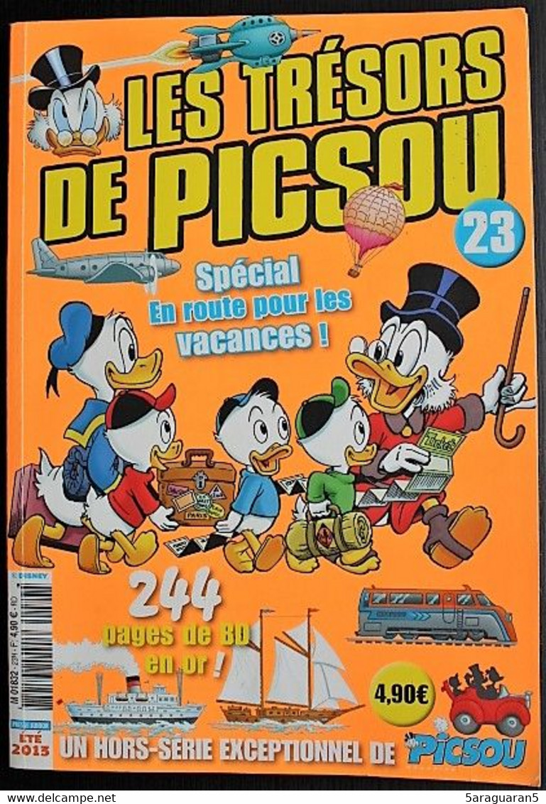 MAGAZINE BD - Picsou Magazine - HS N°23 - Les Trésors De Picsou, Spécial En Route Pour Les Vacances ! - Picsou Magazine