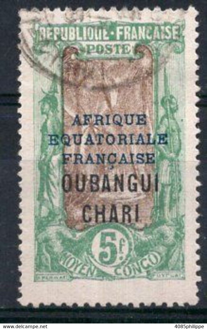 Oubangui Chari Timbre-Poste N°62 Oblitéré TB Cote 6€00 - Used Stamps