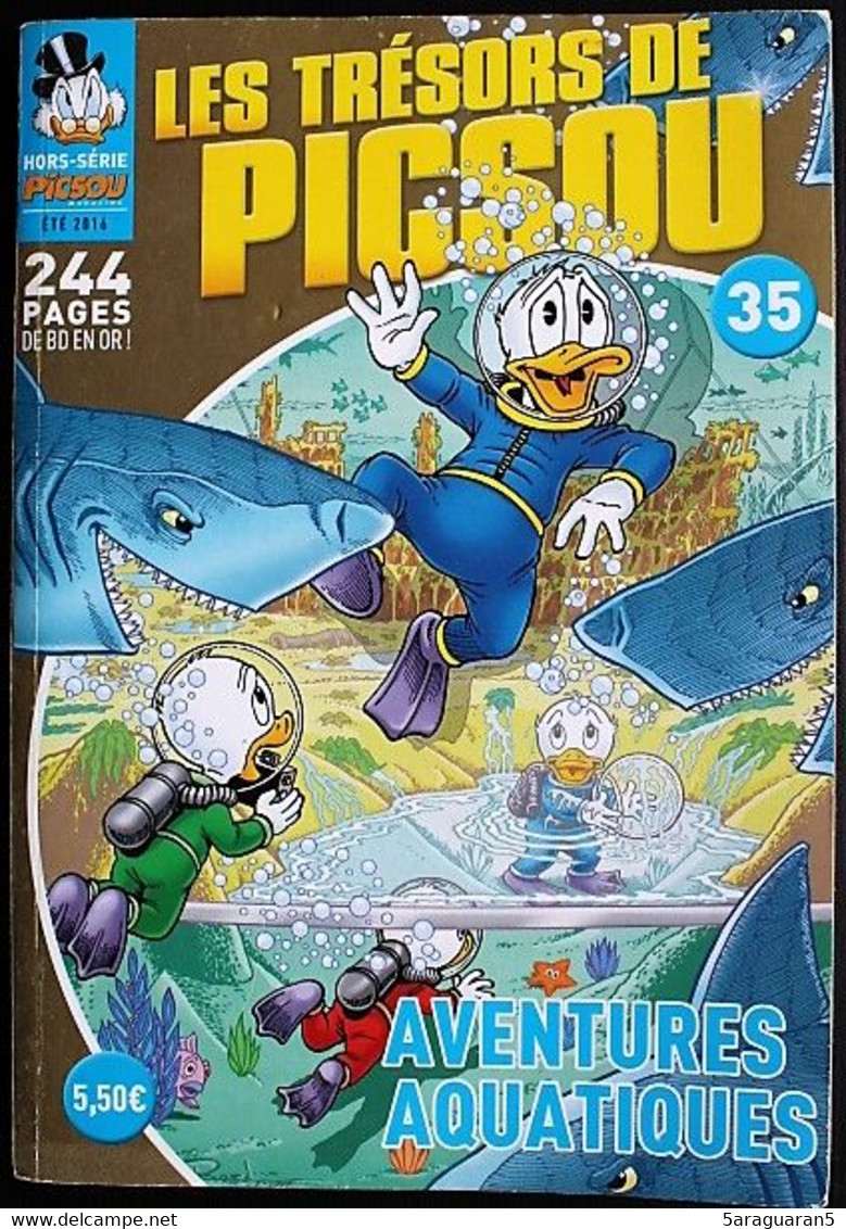 MAGAZINE BD - Picsou Magazine - HS N°35 - Les Trésors De Picsou - Aventures Aquatiques - Picsou Magazine