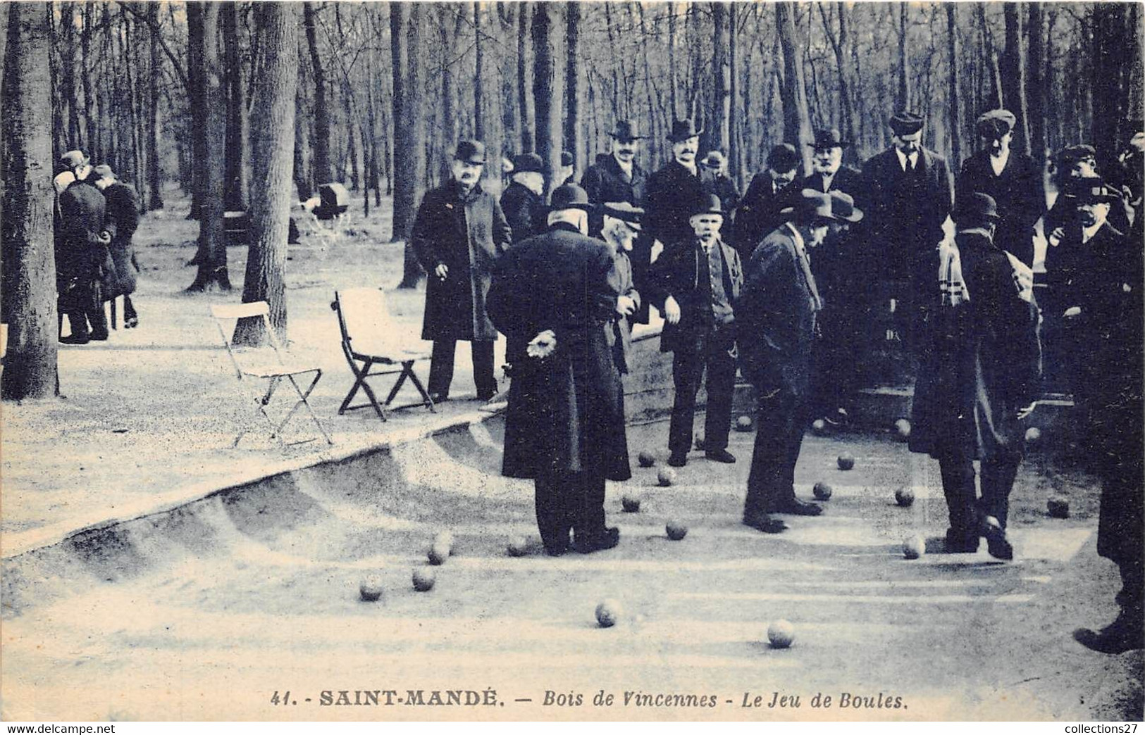 94-SAINT-MANDE- BOIS DE VINCENNES- LE JEU DE BOULES - Saint Mande