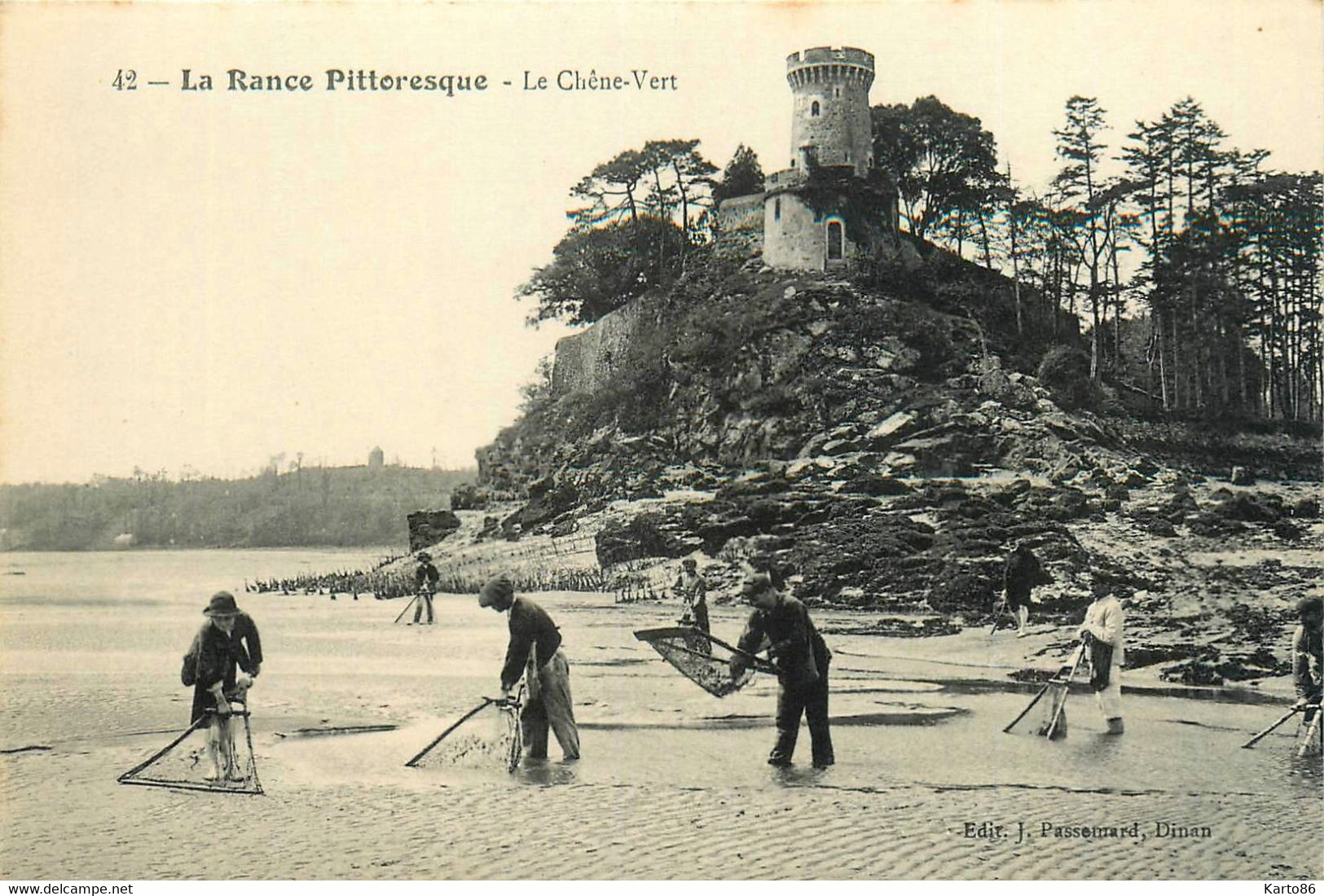 Plouër Sur Rance * Village Hameau Le Chêne Vert * La Rance Pittoresque * Pêcheurs à La Crevette - Plouër-sur-Rance