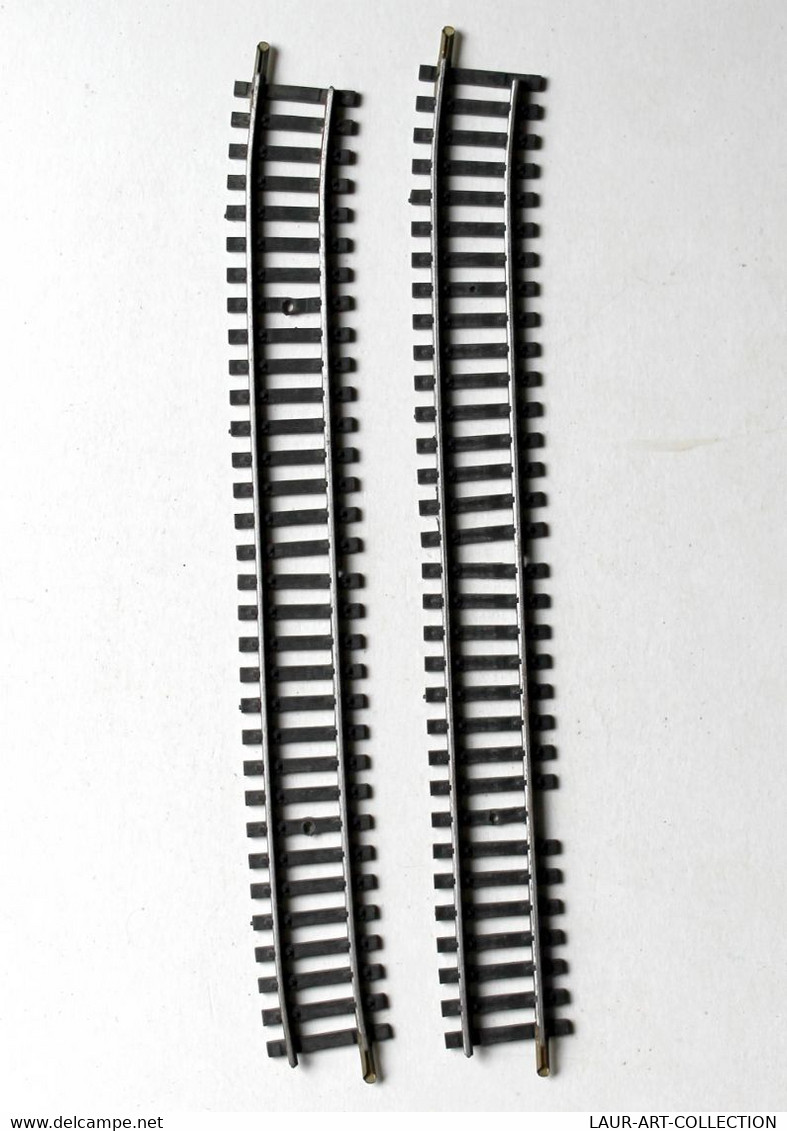 JOUEF HO - RARE LOT 2 RAILS COURBES R=44 R=17 /2 - 32 TRAVERSES, MODELISME / MINIATURE FERROVIAIRE TRAIN (2105.194) - Gleise