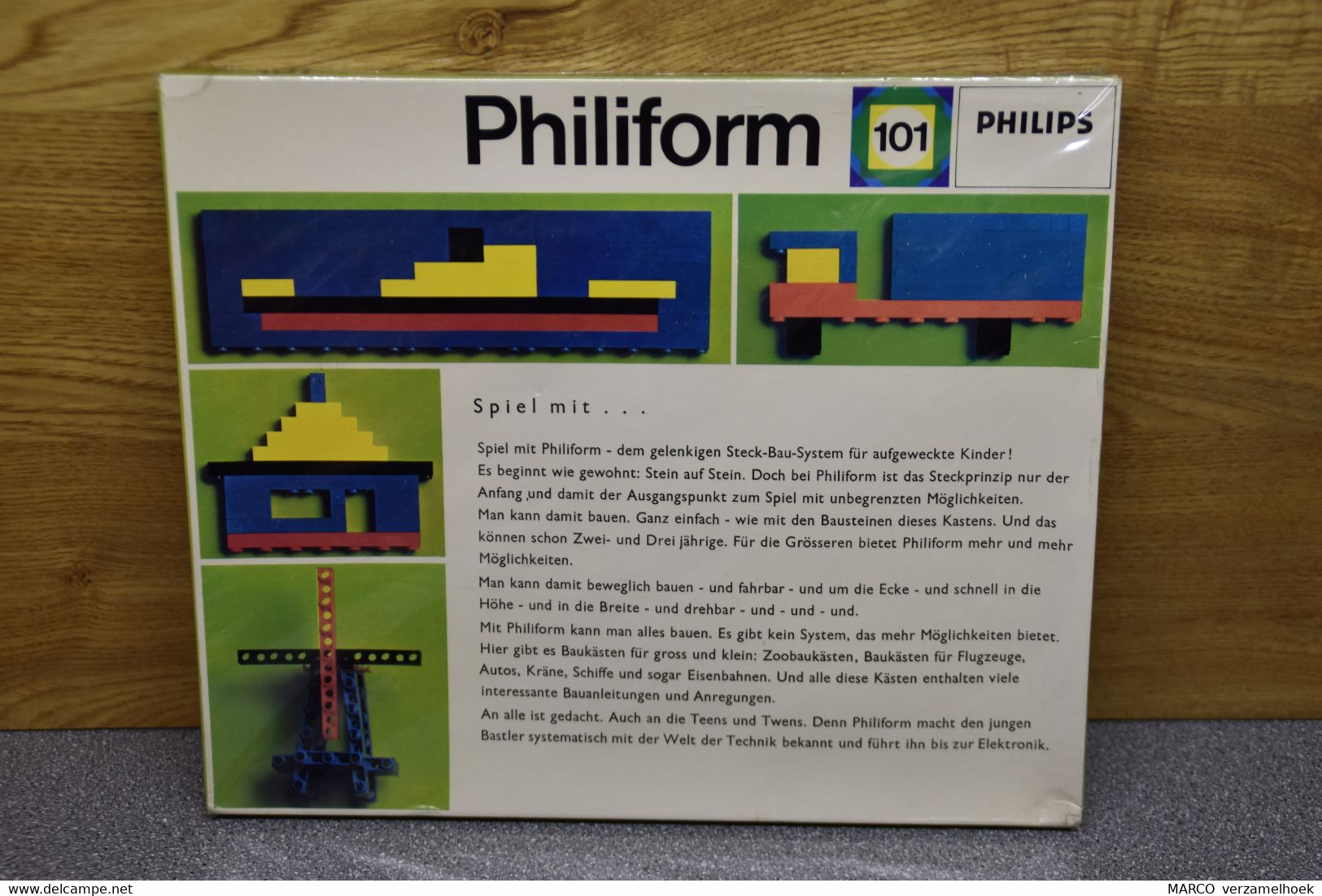 Bouwdoos Philiform 101 Philips Eindhoven (NL) 1968 - Sonstige & Ohne Zuordnung