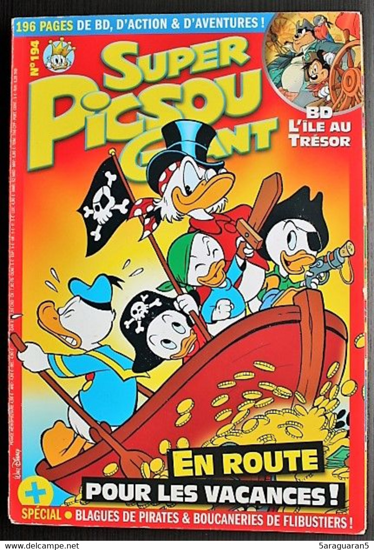 MAGAZINE BD - Super Picsou Géant N°194 - Picsou Magazine