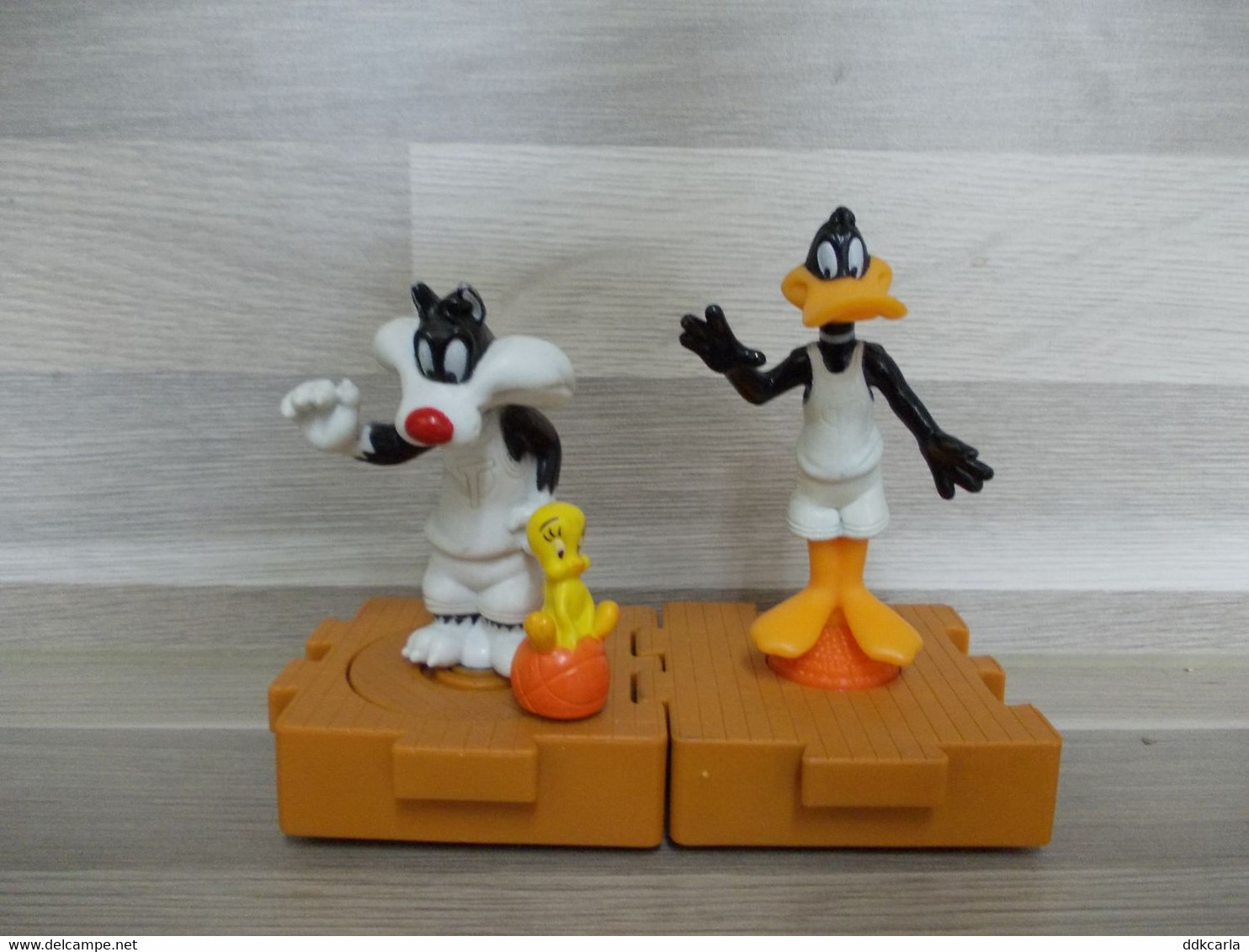 2 Figurines / Looney Tunes / Warner Bros 1996 - Other & Unclassified