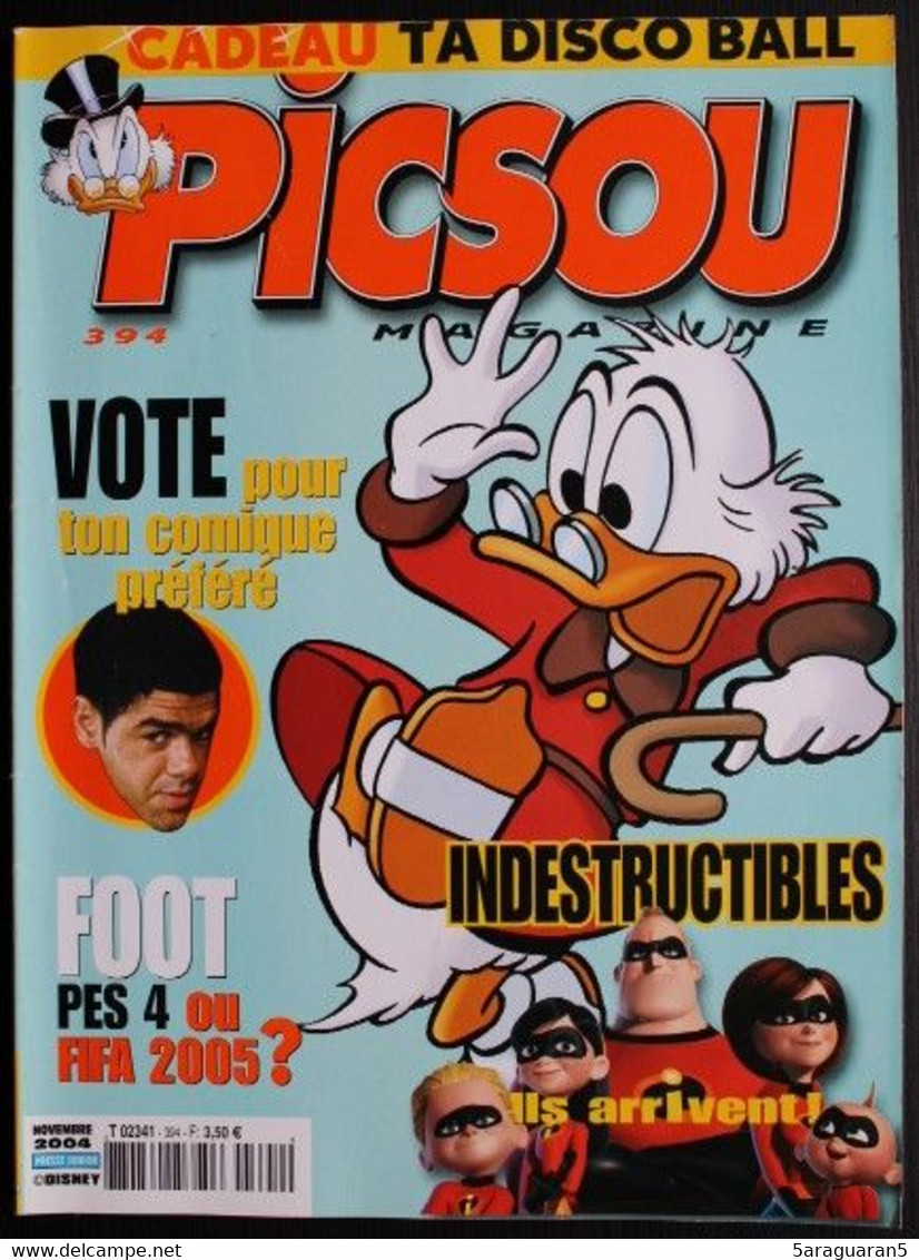 MAGAZINE BD - Picsou Magazine N°394 - Picsou Magazine