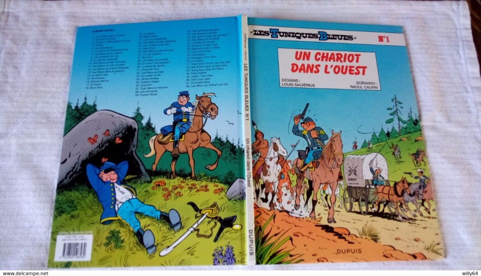 LES TUNIQUES BLEUES   N°1  " Un Chariot Dans L'Ouest"  2015 DUPUIS  Comme Neuve - Tuniques Bleues, Les