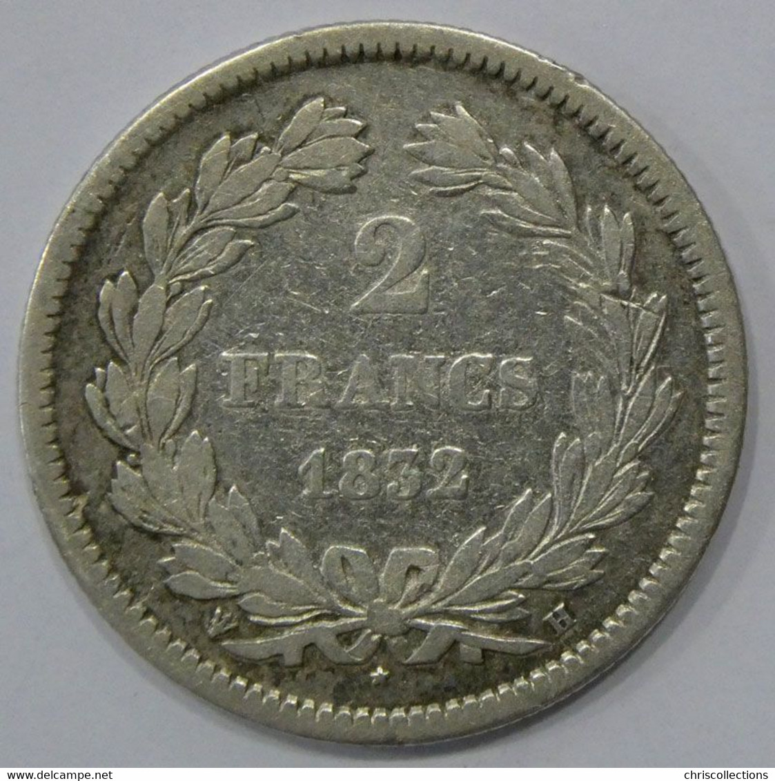 FRANCE - LOUIS PHILIPPE I - 2 Francs 1832H - TB - Gad. : 520 - 2 Francs