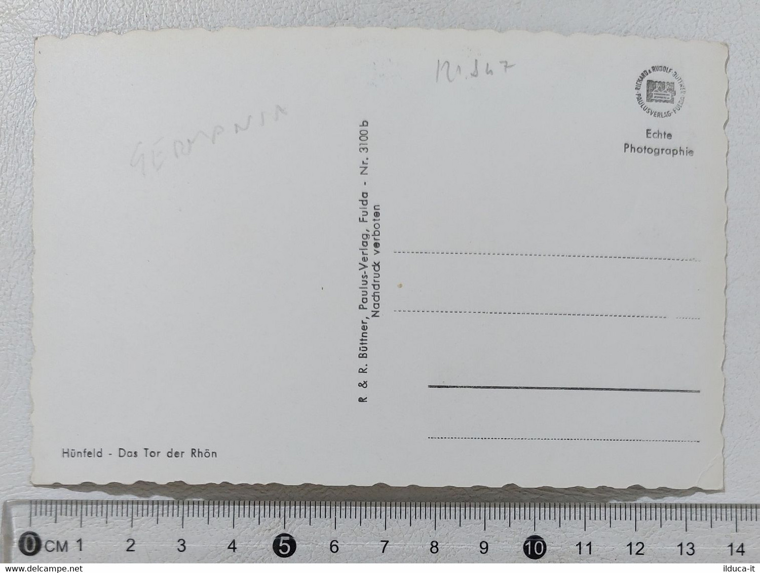 I121847 Cartolina Germania - Hünfeld - Das Tor Der Rhon - Huenfeld