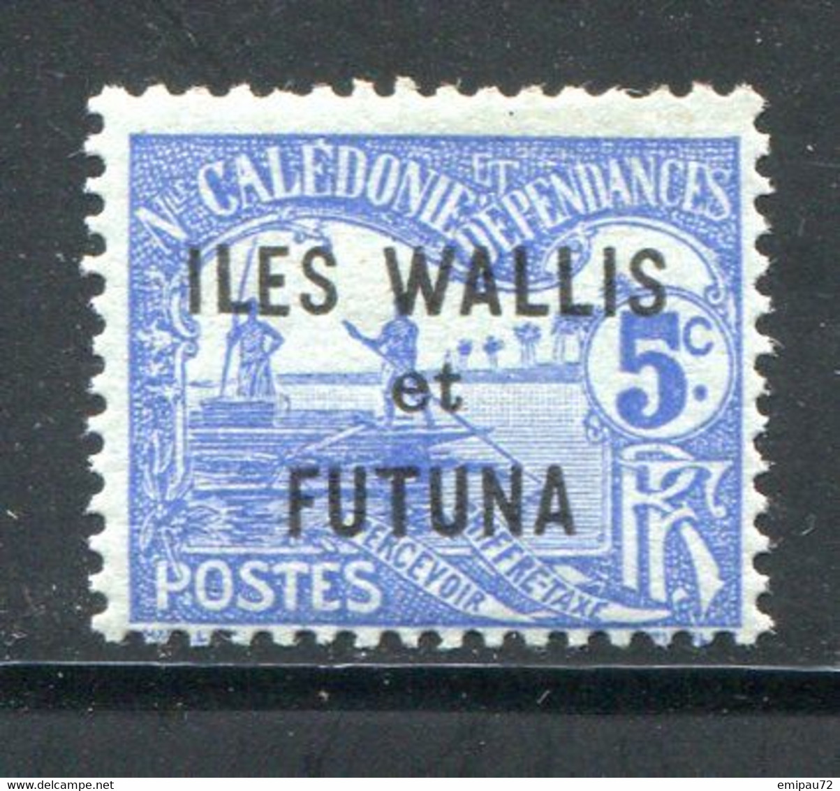 WALLIS ET FUTUNA- Taxe Y&T N°1- Neuf Avec Charnière * - Postage Due