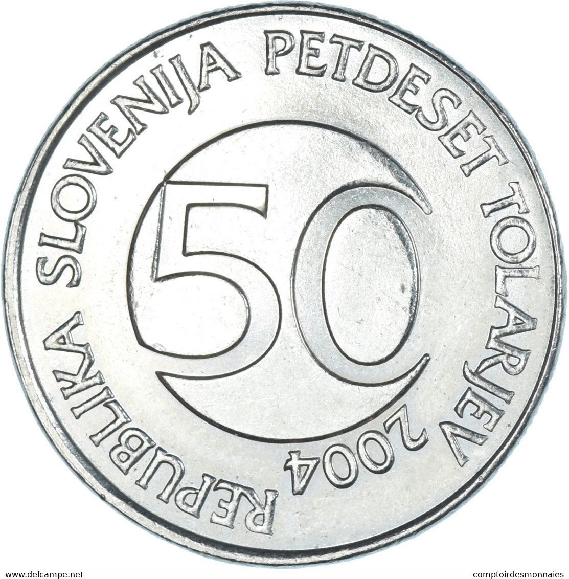 Monnaie, Slovénie, 50 Tolarjev, 2004 - Slovénie