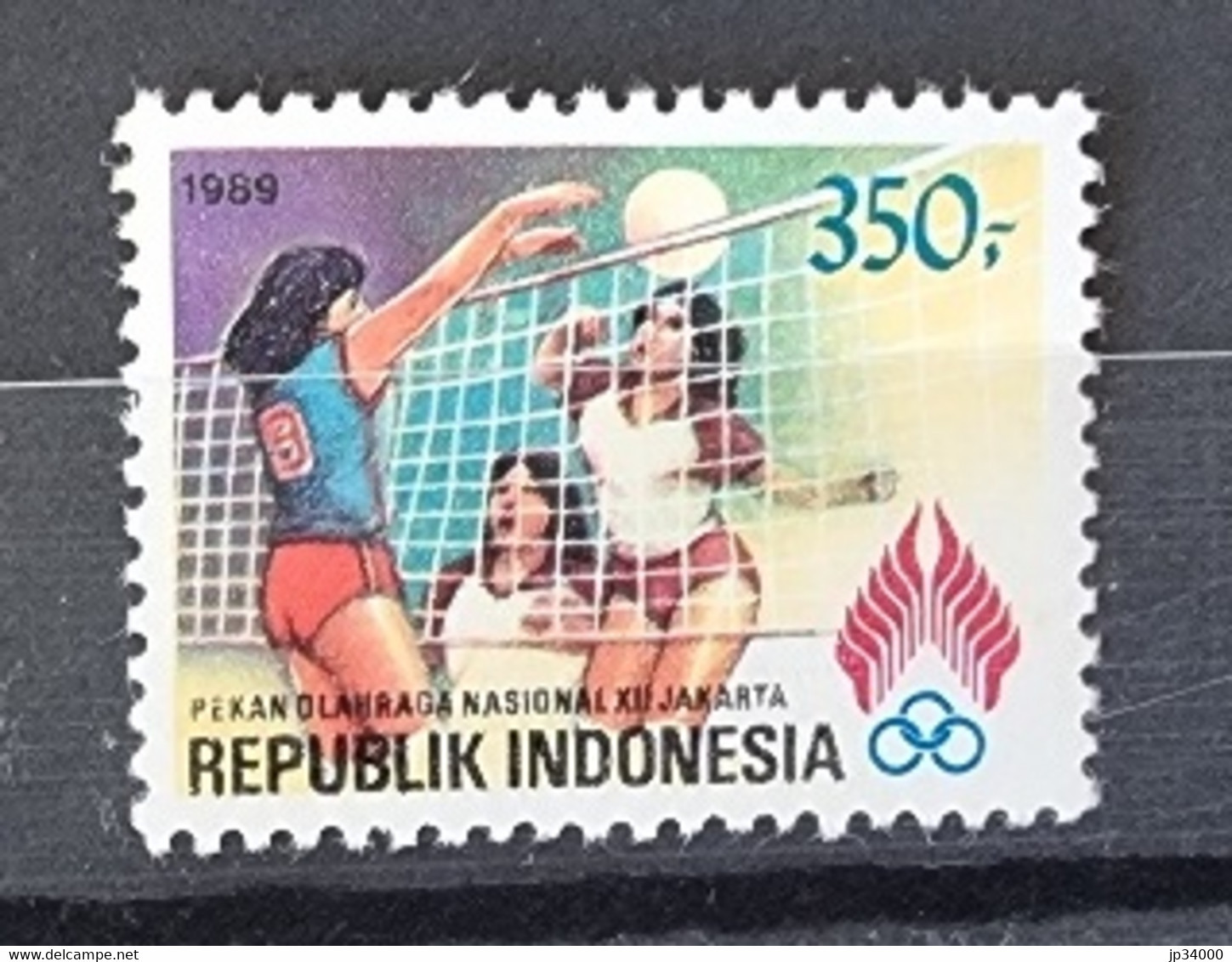 INDONESIE Volley Ball. 1 Valeur Dentelée. Michel N° 1316.  Neuf Sans Charnière ** Mnh - Volley-Ball