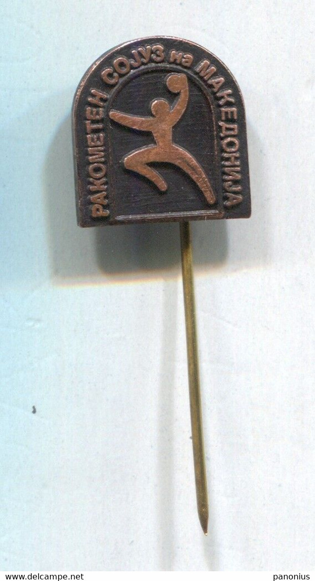 Handball Balonmano - N. Macedonia Federation Association, Vintage Pin Badge Abzeichen - Handball
