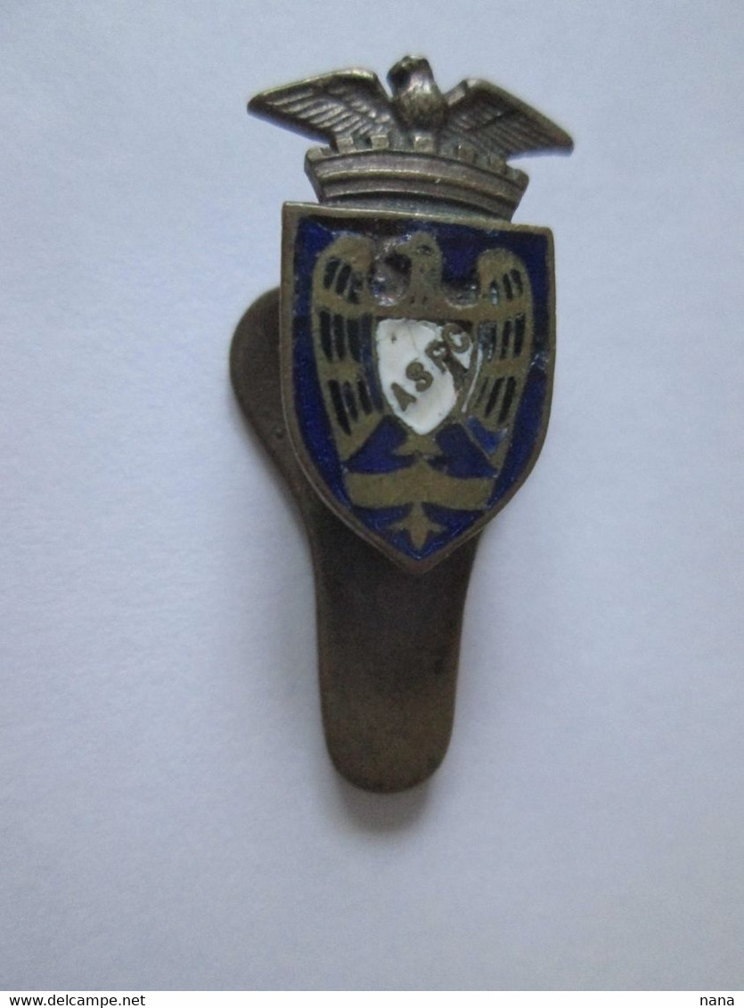 Rare! Insigne Pin De Semelle ASFC Hotel De Ville De Bucarest 1944/Vintage Sole Pin Badge ASFC Bucharest City Hall 1944s - Associations