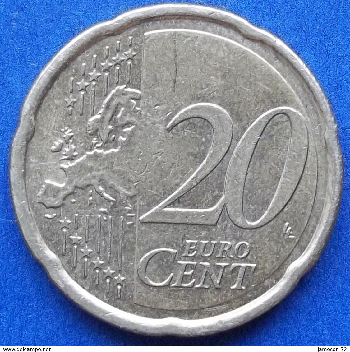 IRELAND - 20 Euro Cents 2007 KM# 48 Euro Coinage (2002) - Edelweiss Coins - Irland