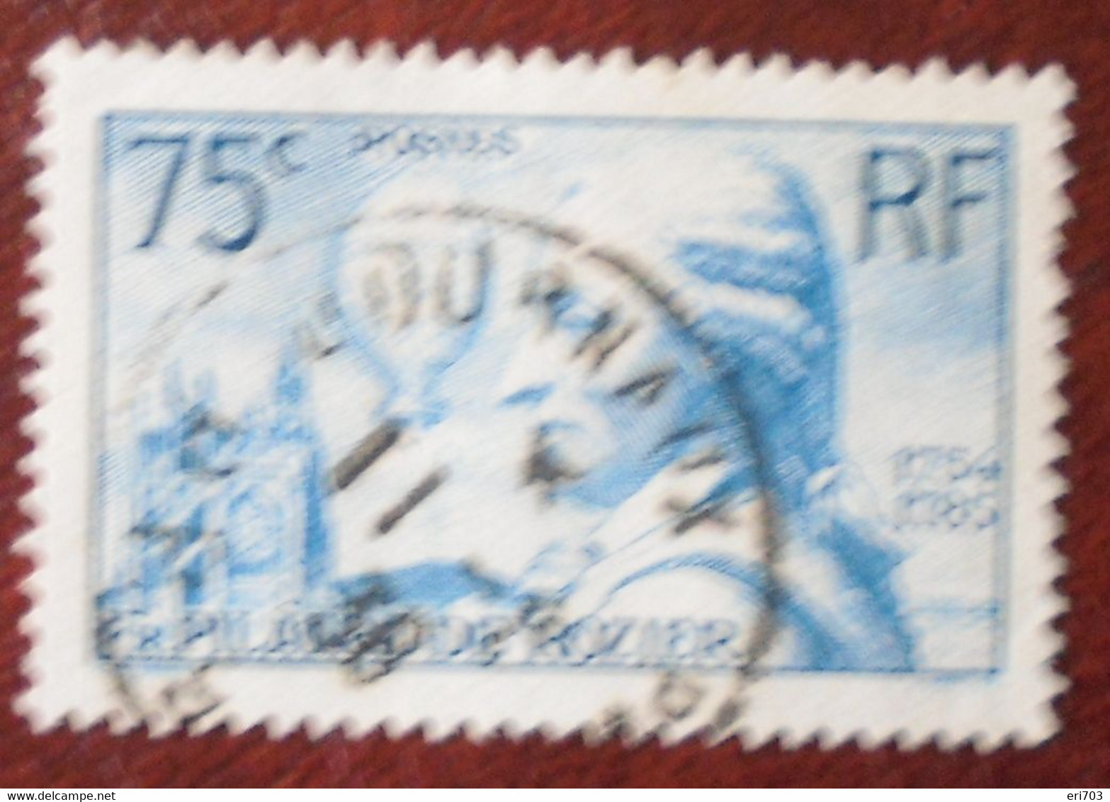 FRANKRIJK 1936 - Y.&T. 313 - PILATRE DE ROZIERS  - USED - Oblitérés