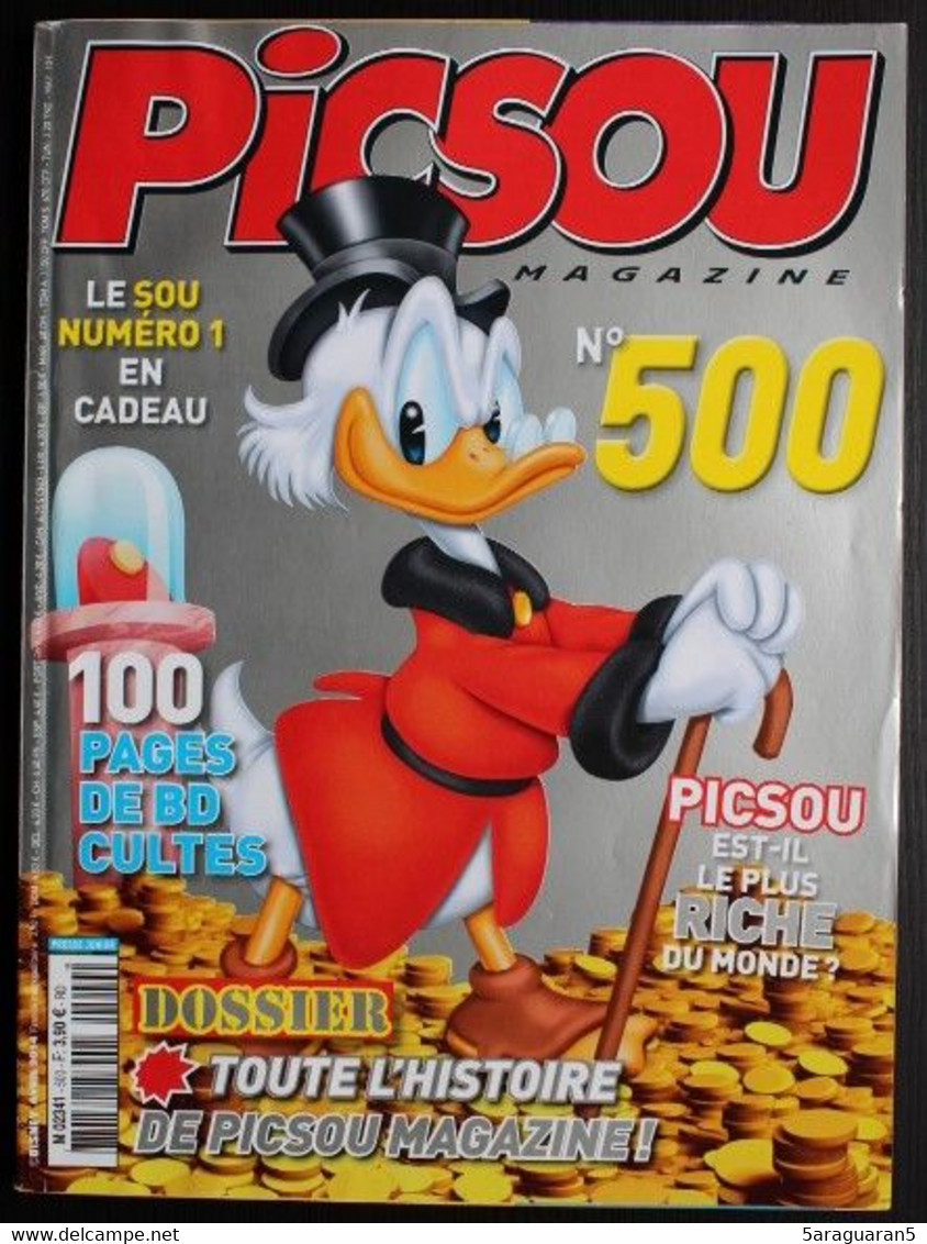 MAGAZINE BD - Picsou Magazine N°500 - Picsou Magazine