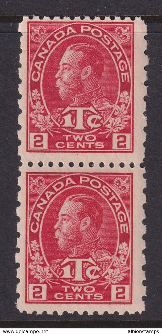 Canada, Scott MR5, MNH Pair - War Tax