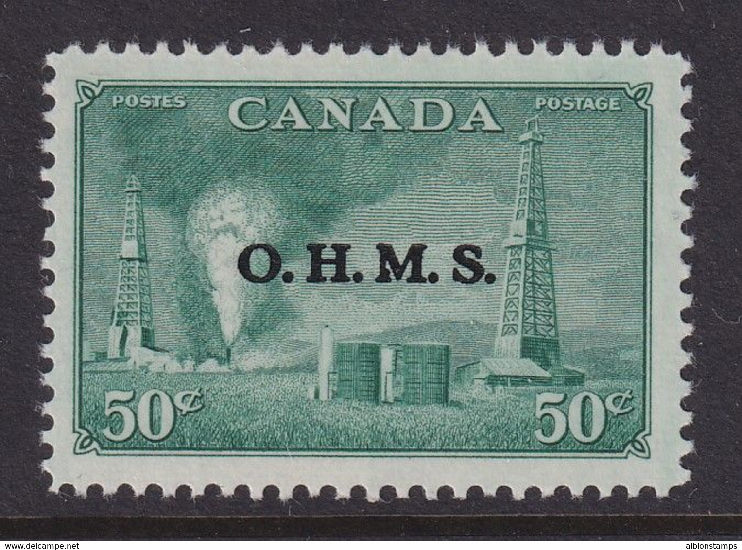 Canada, Scott O11, MLH - Aufdrucksausgaben