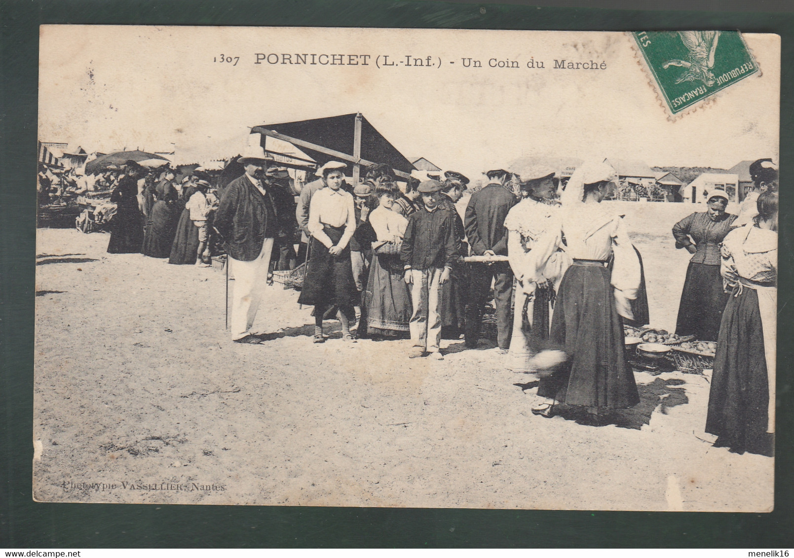 CP - 44 - Pornichet - Un Coin Du Marché - Pornichet