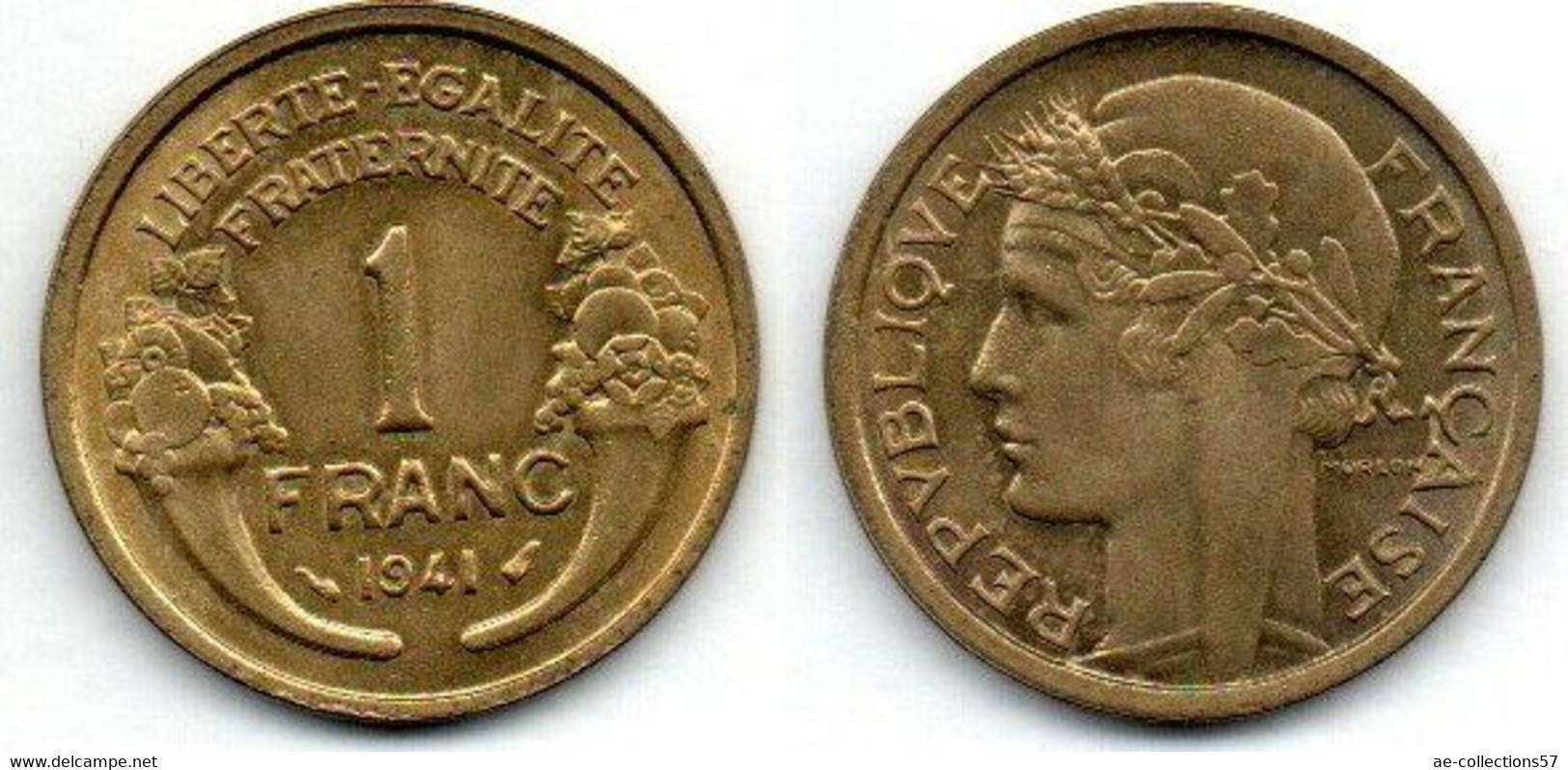 1 Franc 1941 SUP - Altri & Non Classificati