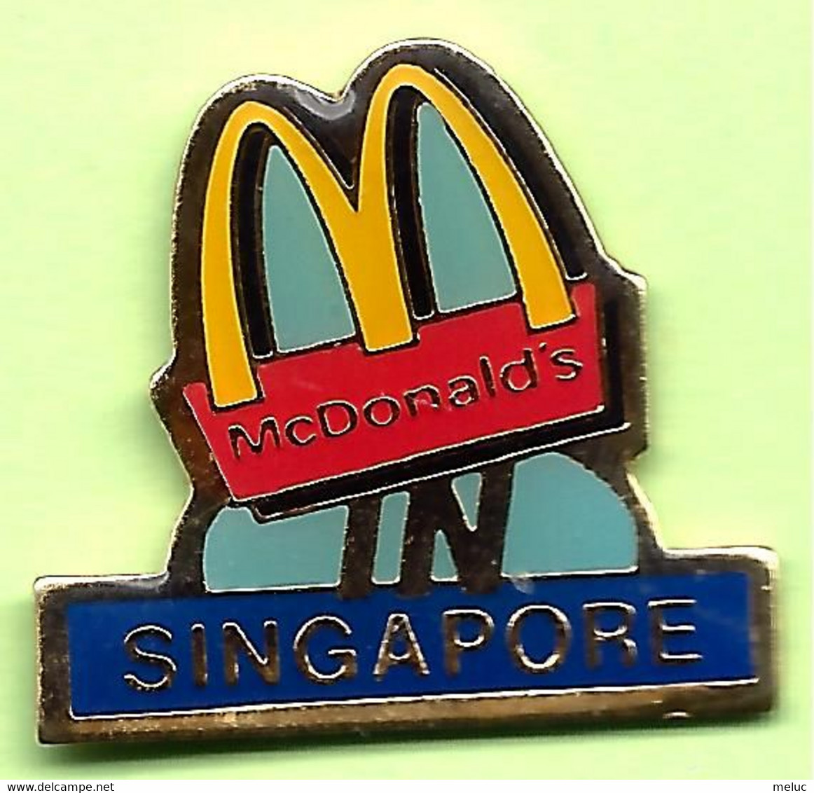 Pin's Mac Do McDonald's Singapore - 7N28 - McDonald's