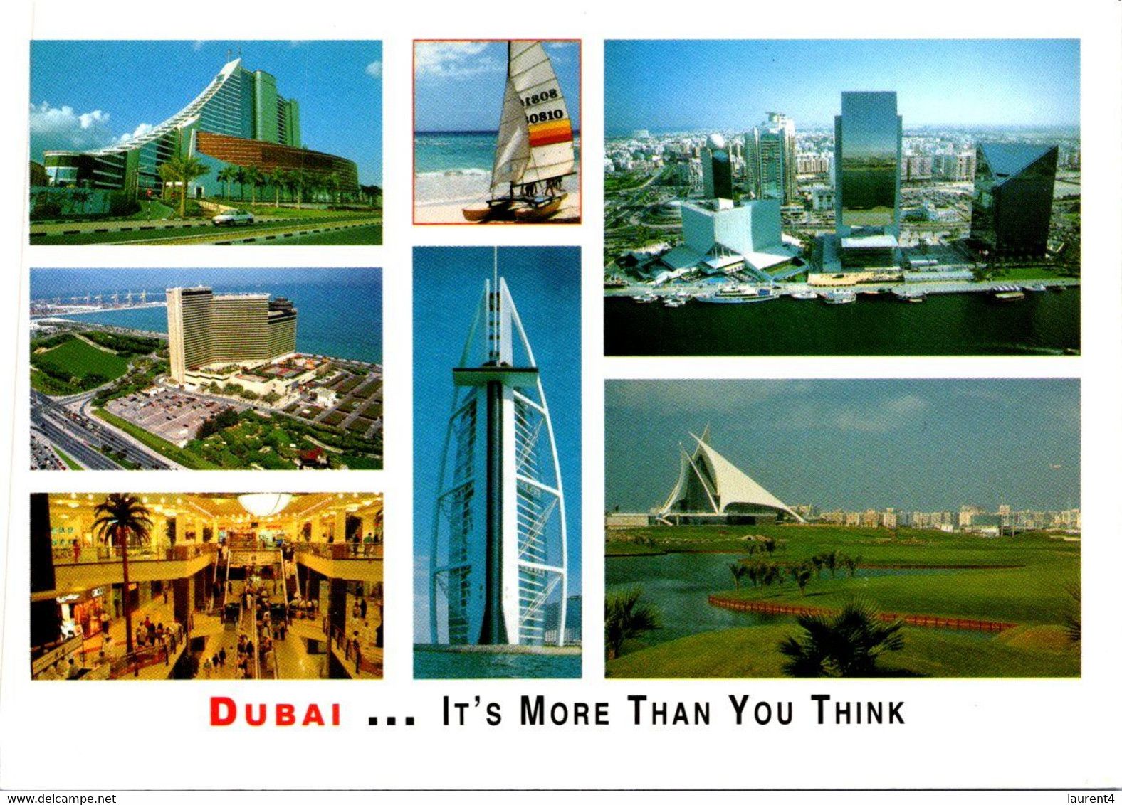 (1 K 28) Dubai (posted 2002) City Views - United Arab Emirates