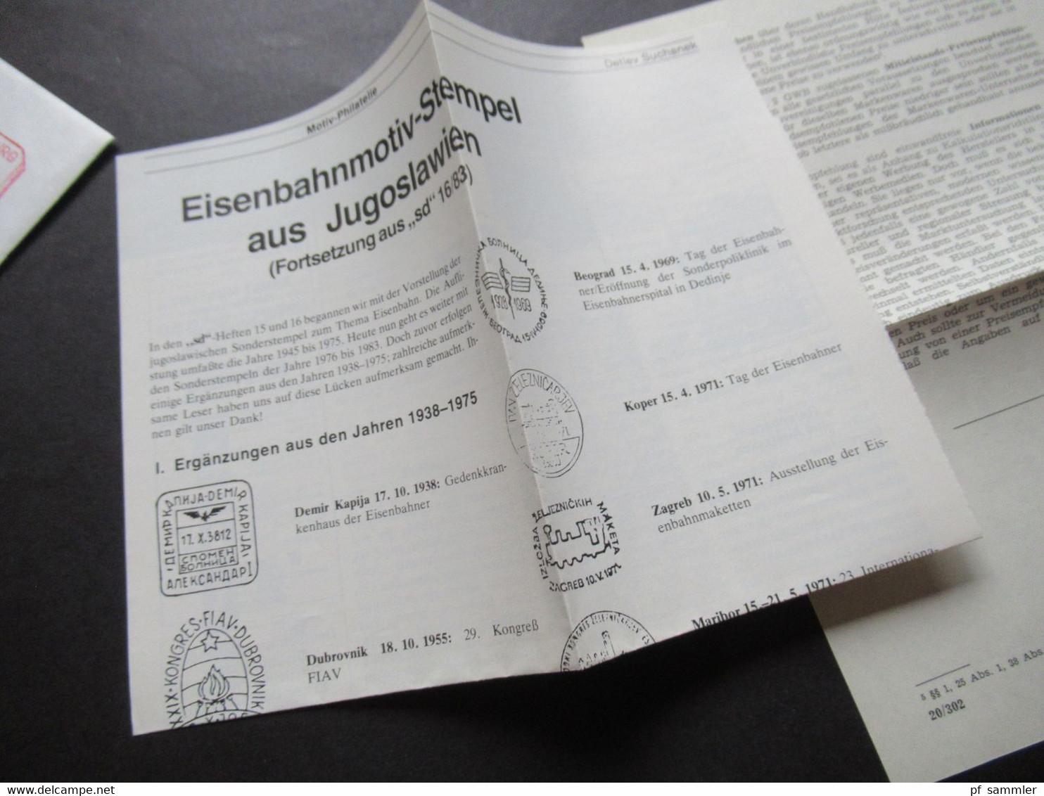 Luxemburg 1984 Freistempel Election Du Parlament Européen Mit Inhalt Eisenbahnmotiv Stempel Aus Jugoslawien - Cartas & Documentos