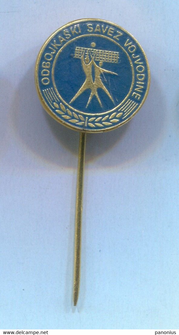 Volleyball Pallavolo - Vojvodina ( Serbia ) Association Federation, Vintage Pin Badge Abzeichen - Volleyball