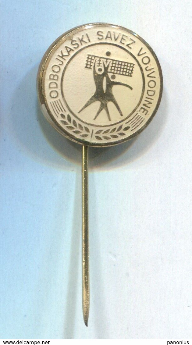 Volleyball Pallavolo - Vojvodina ( Serbia ) Association Federation, Vintage Pin Badge Abzeichen - Volleyball