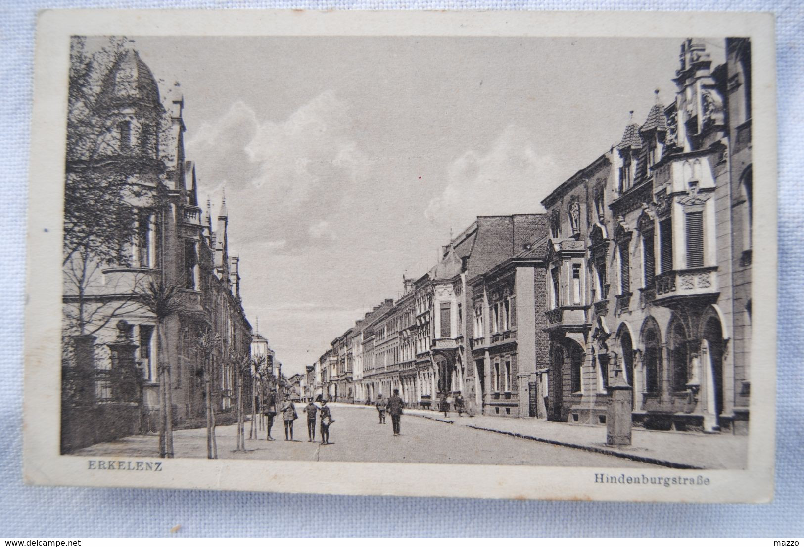 381/ ERKELENZ  -  Hinderburgstrasse  (envoi 1922) - Erkelenz