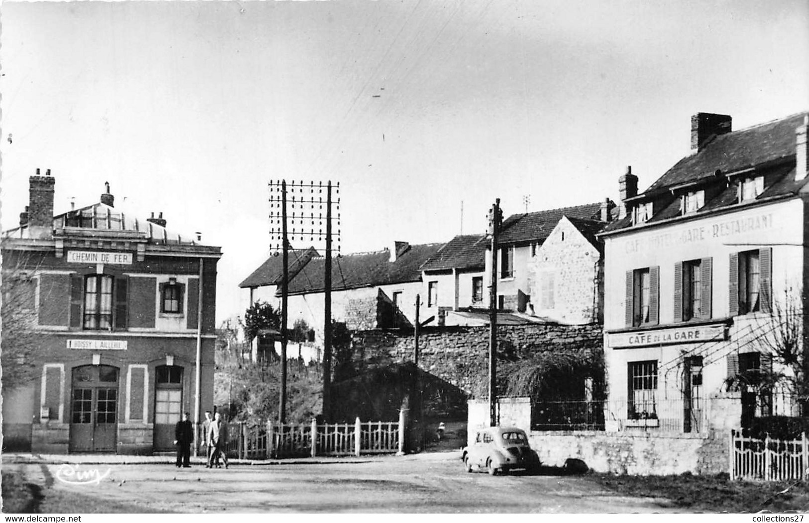 95-BOISSY-L'AILLERIE- PLACE DE LA GARE - Boissy-l'Aillerie