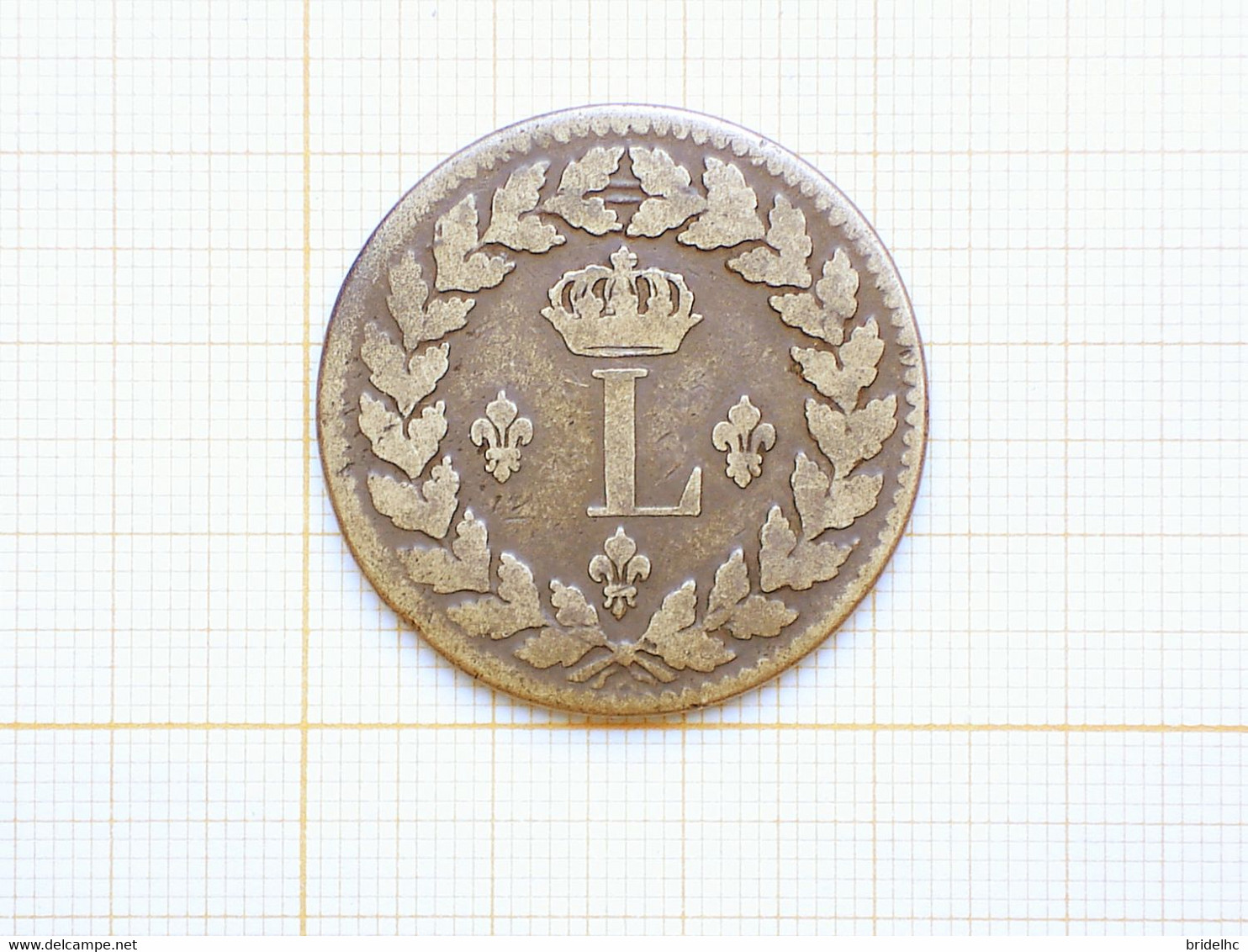 Louis XVIII 1 Décime 1815 - Altri & Non Classificati