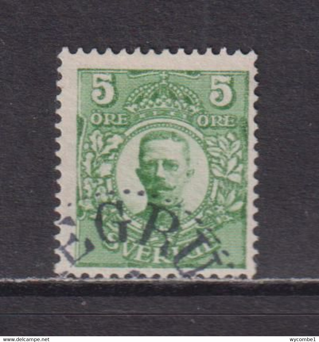 SWEDEN - 1911-19 Gustav V No Wm 5o Used As Scan - Neufs