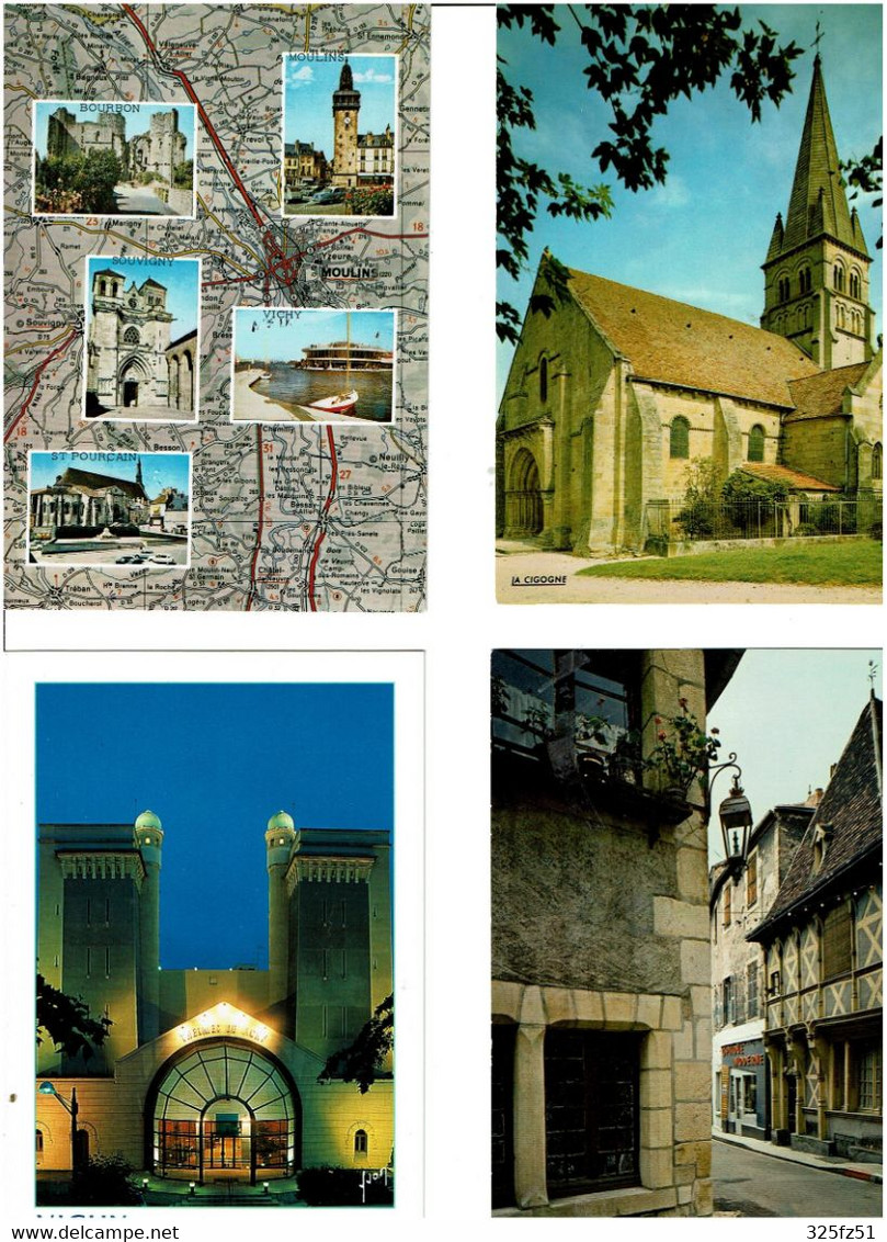 03 / ALLIER / Lot De 90 C.P.M.  Neuves - 5 - 99 Postcards