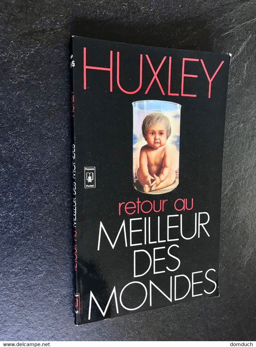 PRESSES POCKET S.F. N° 1645  Retour Au MEILLEUR DES MONDES  Aldous HUXLEY 1978 - Presses Pocket