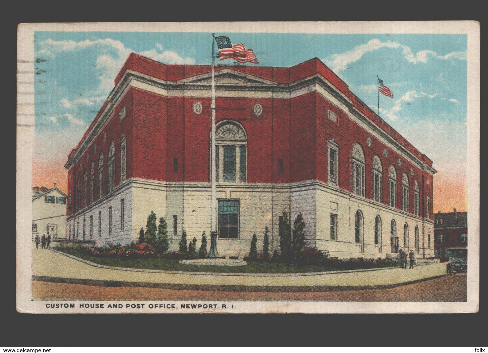 Newport - Custom House And Post Office - 1930 - Newport