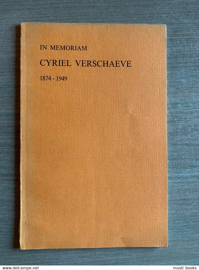 (VLAAMSE BEWEGING ALVERINGEM) In Memoriam Cyriel Verschaeve 1874-1949. - Alveringem