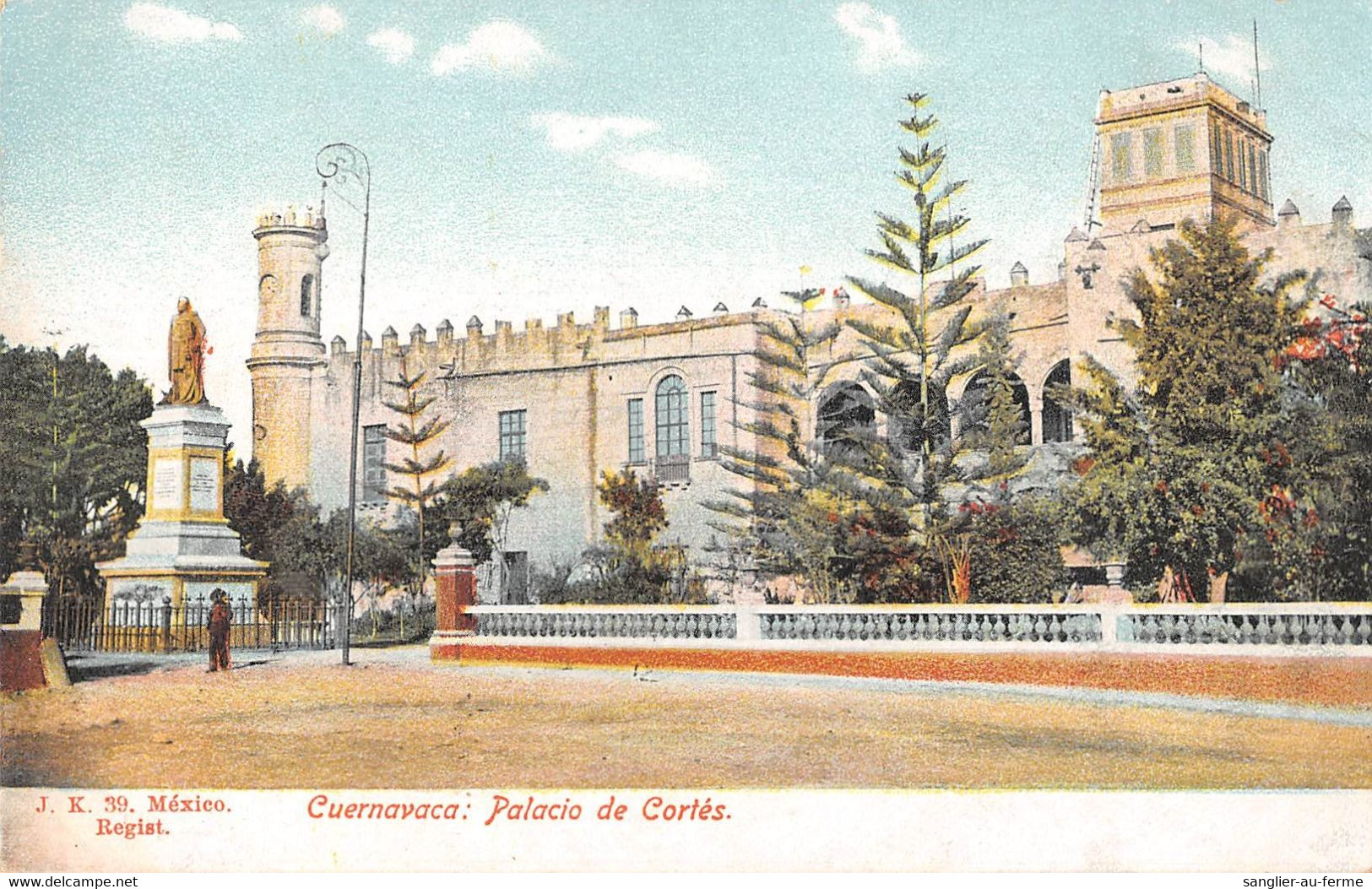 CPA MEXIQUE CUERNAVACA PALACIO DE CORTES - Mexique