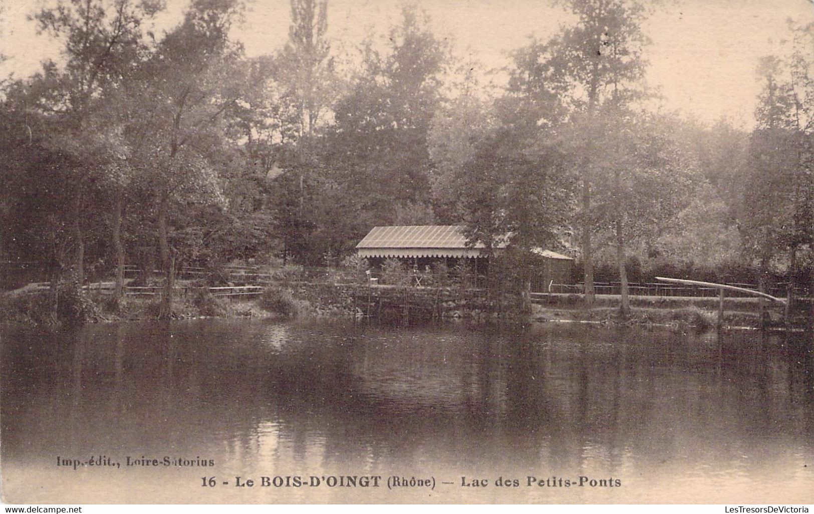 CPA - 69 - LE BOIS D'OINGT - Lac Des Petits Ponts - Loire Satorius - Andere & Zonder Classificatie