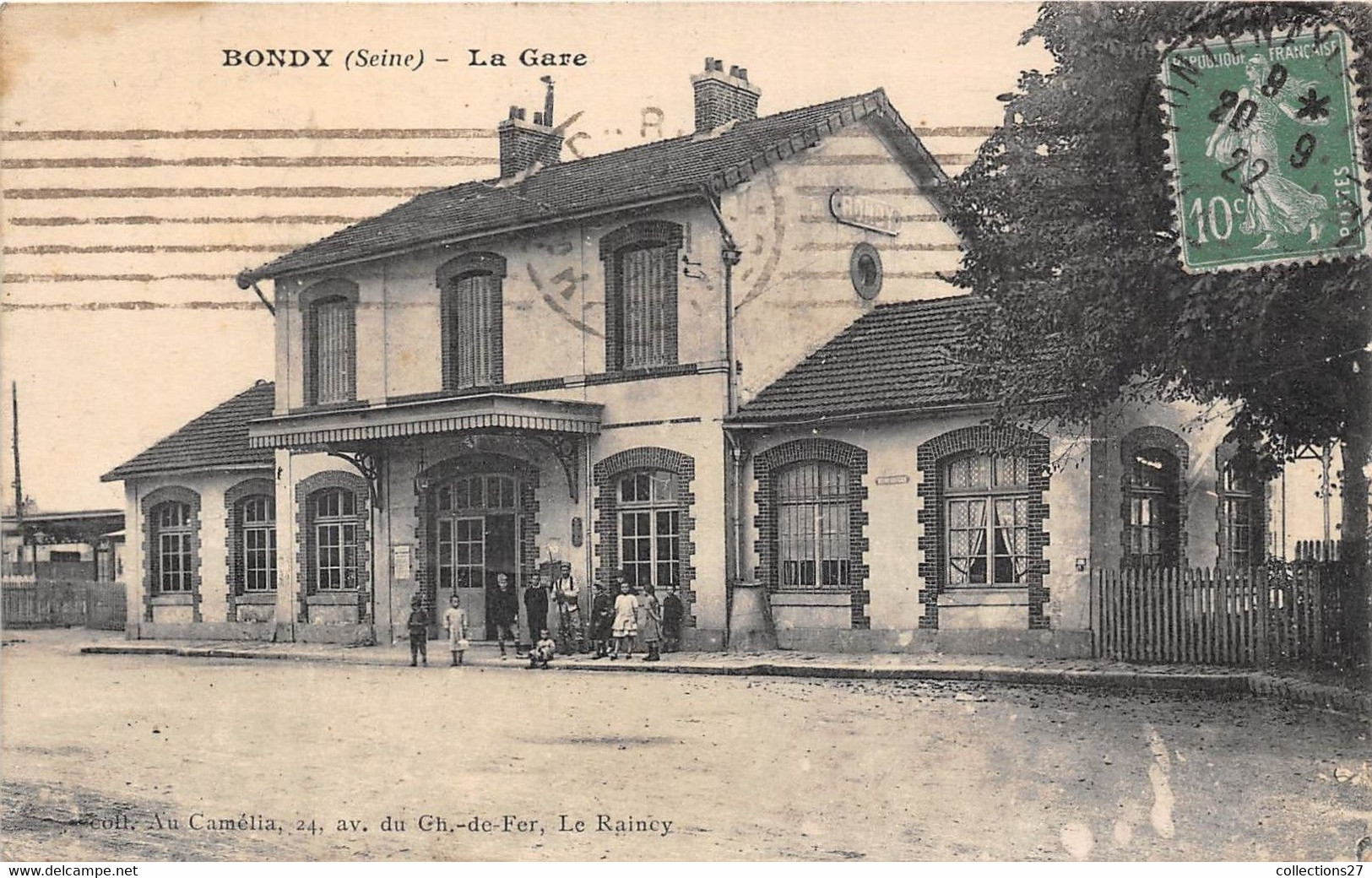 93-BONDY- LA GARE - Bondy