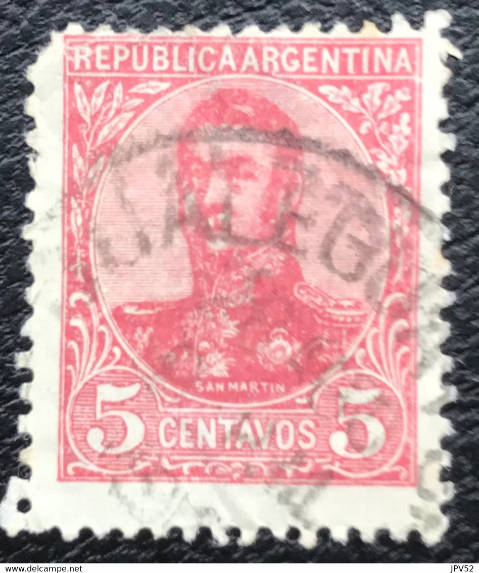 Republica Argentina - Argentinië - C11/35 - (°)used - 1908 - Michel 126 - José De San Martin - Oblitérés