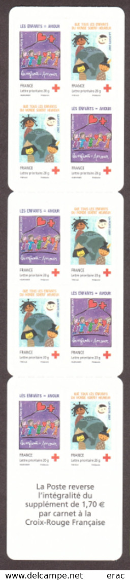 France - 2007 - Carnet Croix-Rouge - Neuf ** - Rotes Kreuz