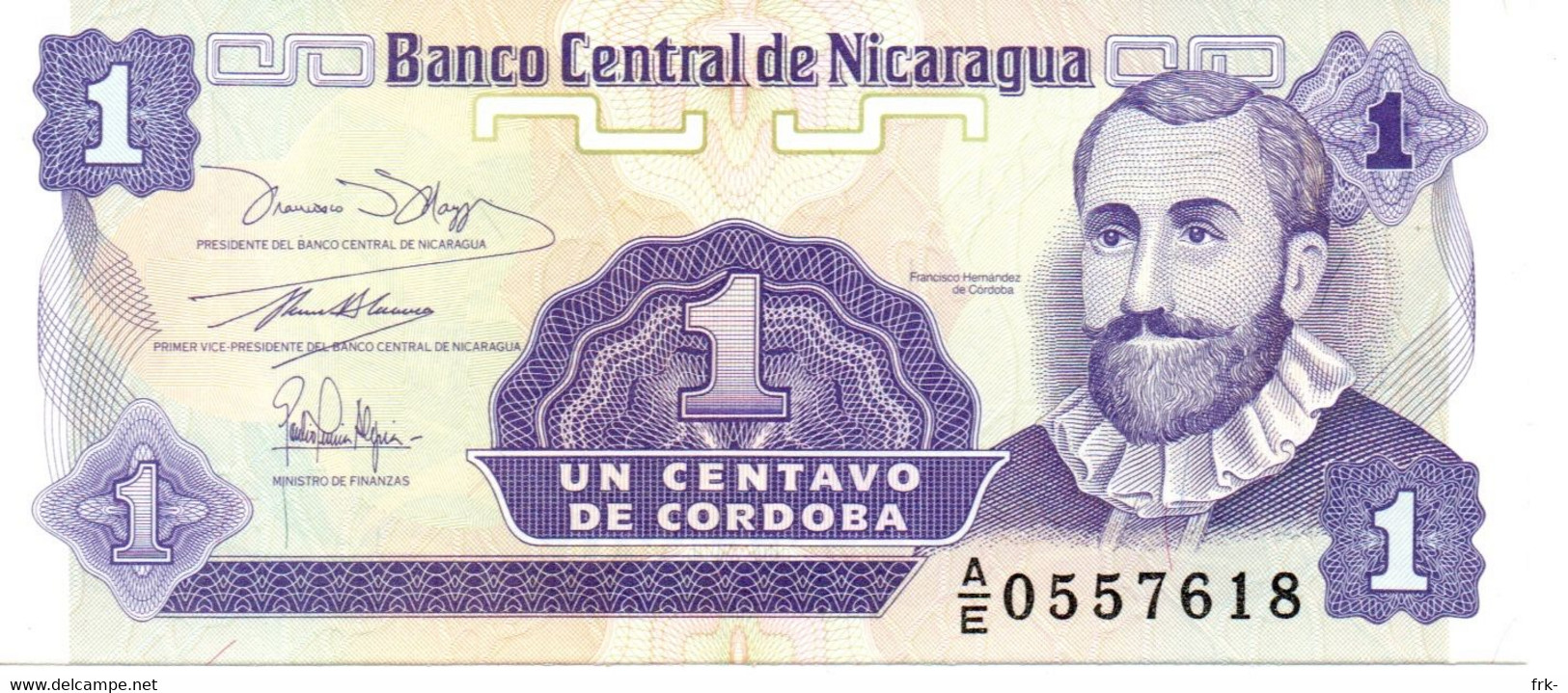 Nicaraqua 1 Centavos Unc - Nicaragua