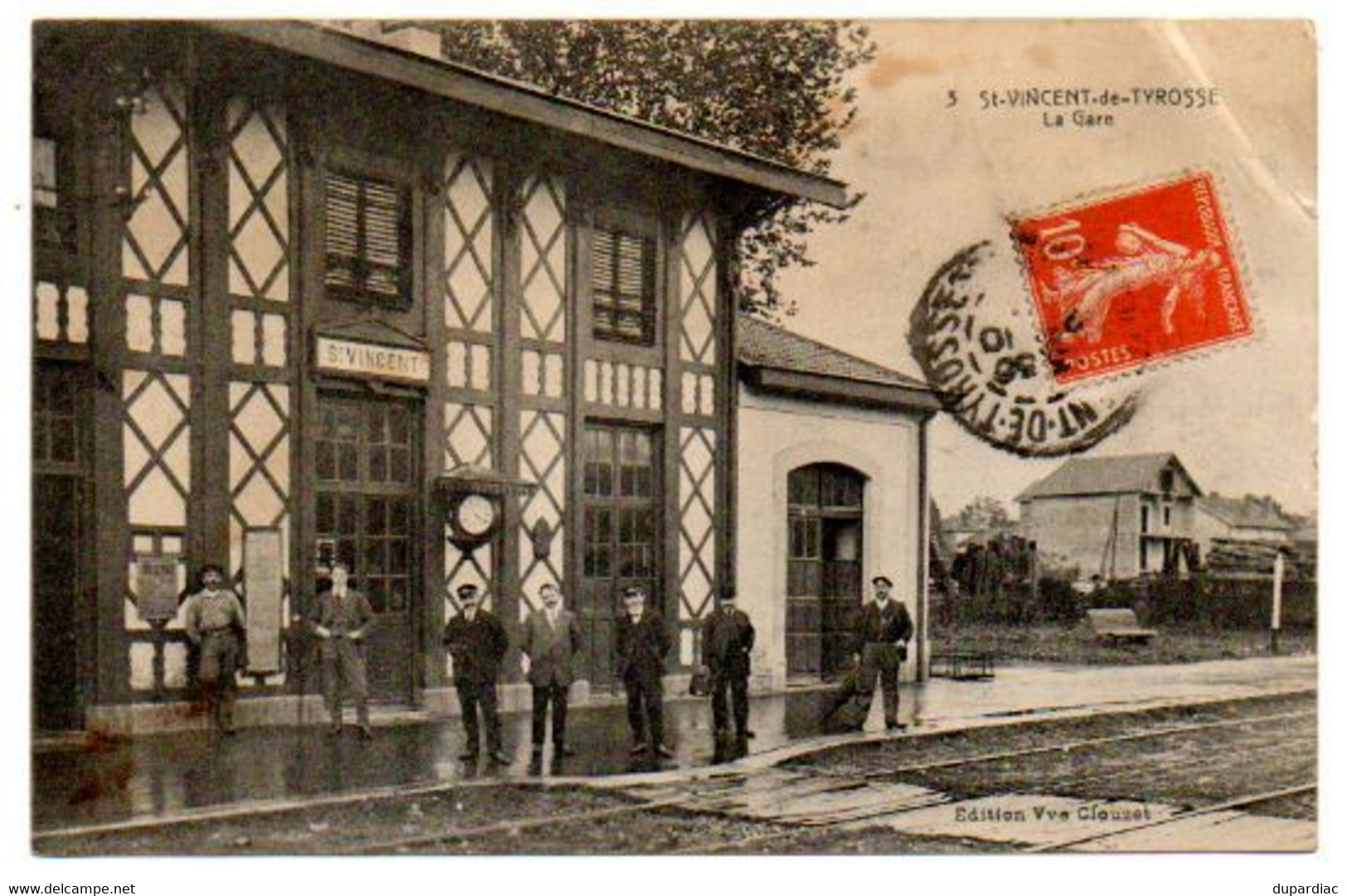 40 - Landes / SAINT VINCENT De TYROSSE  --  La Gare. - Saint Vincent De Tyrosse