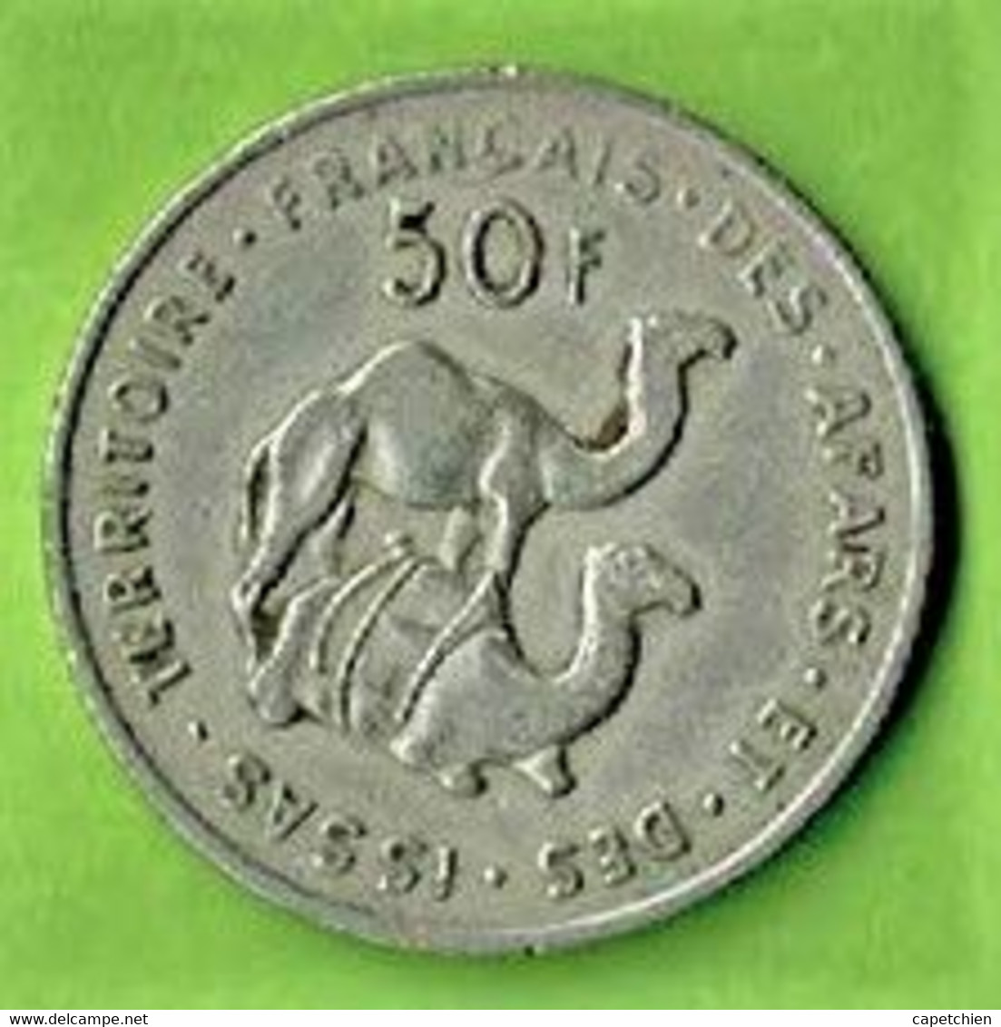 TERRITOIRE FRANCAIS DES AFARS ET DES ISSAS / DJIBOUTI / 50 FRANCS / 1970 - Djibouti