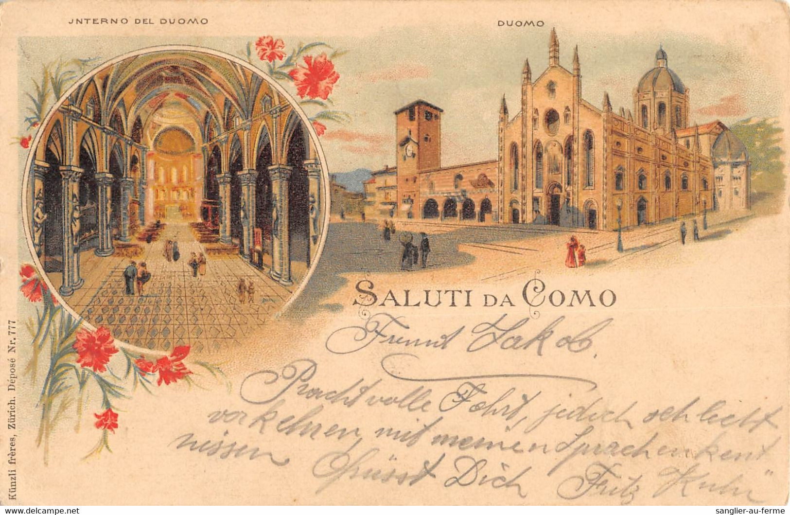 CPA ITALIE SALUTI DA COMO - Como