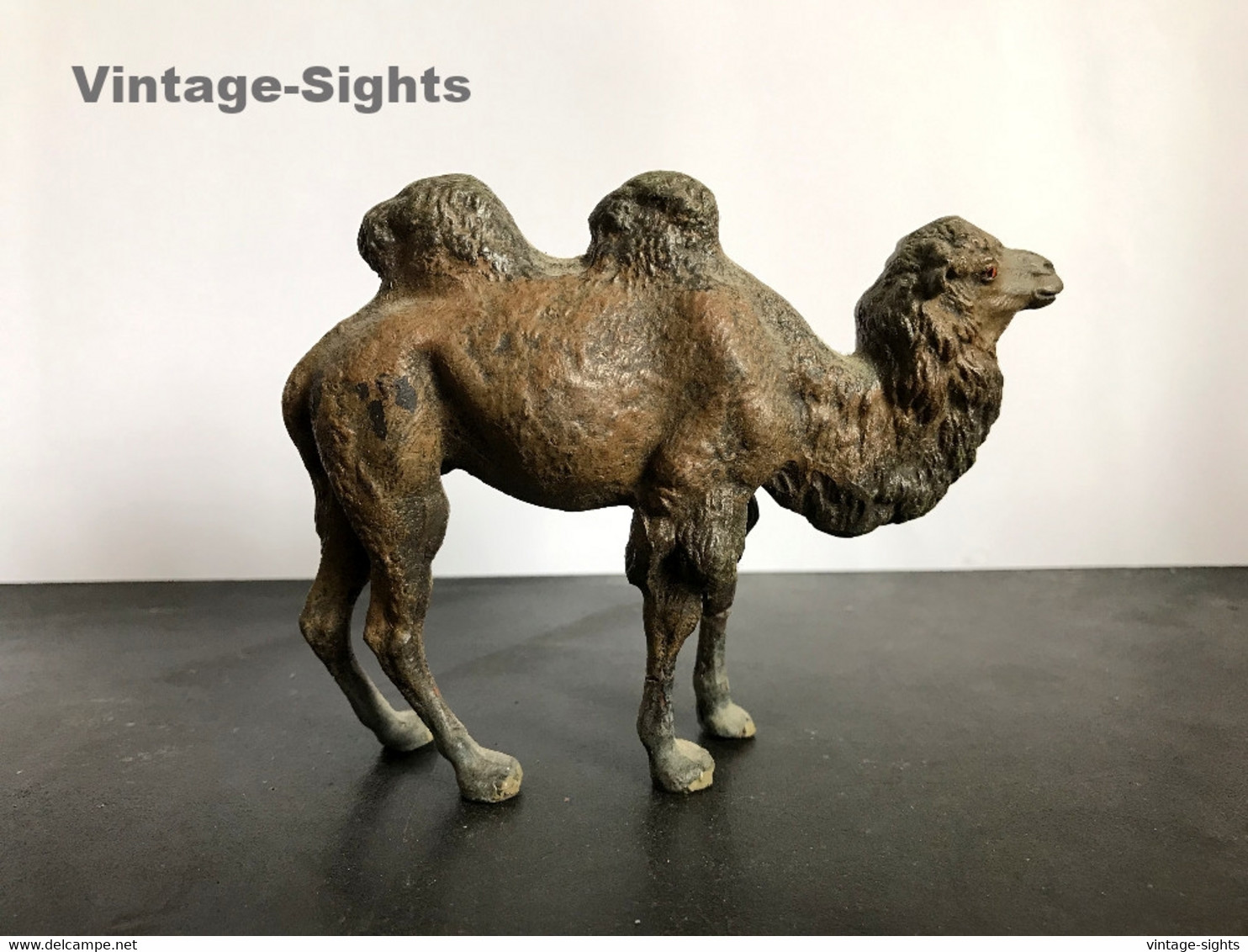 Bactrian Camel / Kamel (Vintage German LINEOL Figure) - Other & Unclassified