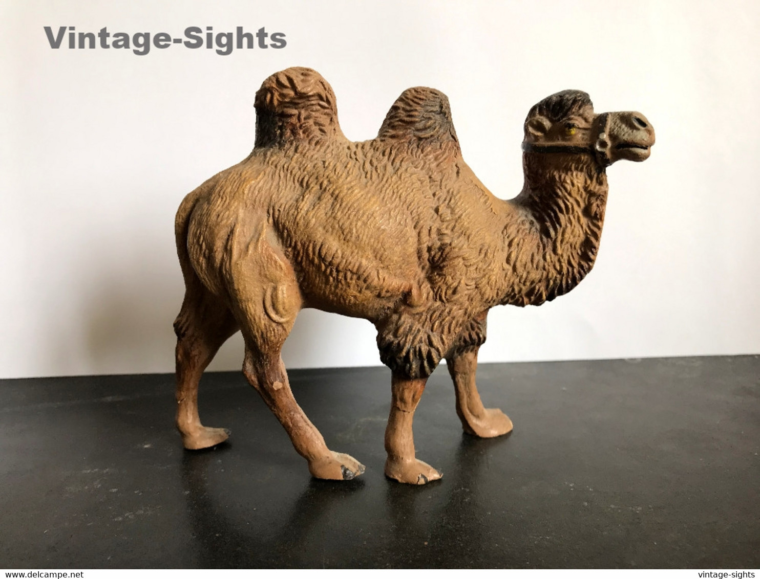 Bactrian Camel / Kamel*5 (Vintage German LINEOL/ELASTOLIN Figure) - Autres & Non Classés